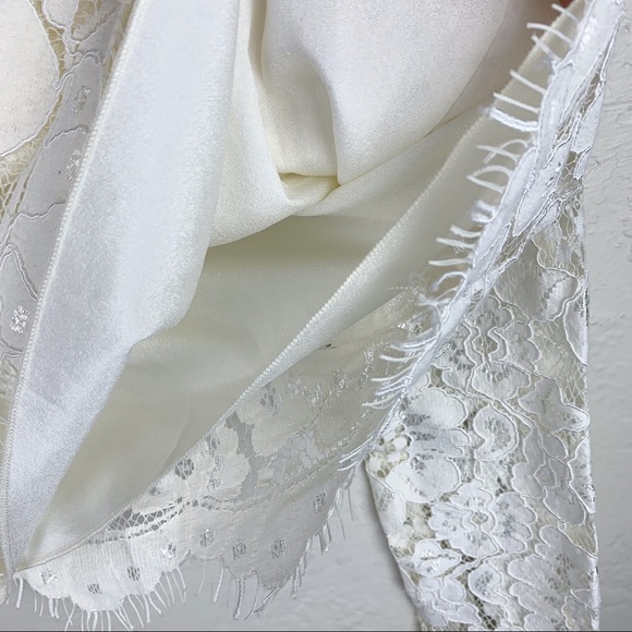 SOLD Wayf Erin Floral Lace Long Sleeve Shopbop Blouse - Picture 7 of 9